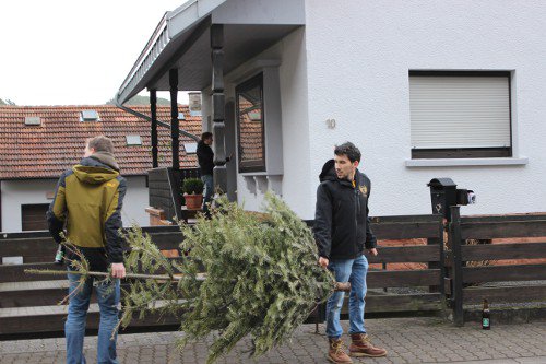 2015 Weihnachtsbaum Sammelaktion